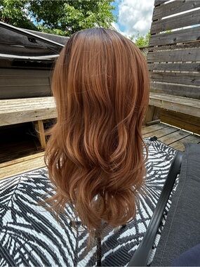 CSC NWT JETTA Luxury Large Brown Lace Front Wig for Women - Natural Medium Brown